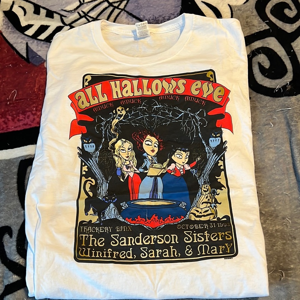 Hocus Pocus Sanderson Sisters T-Shirt Size Large